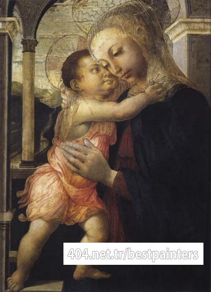 BOTTICELLI_Sandro_Madonna_And_Child