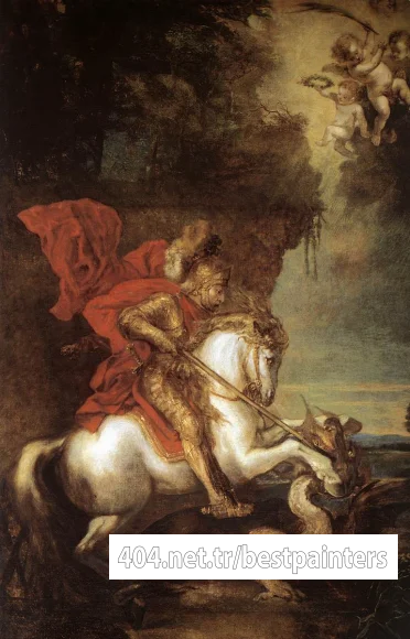 DYCK_Anthony_Van_St_George_and_the_Dragon
