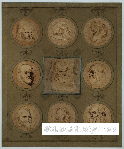 Dyck_Anthony_van_Sheet_of_Studies