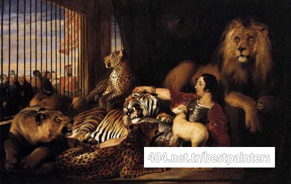 LANDSEER_Sir_Edwin_Henry_Isaac_Van_Amburgh_And_His_Animals