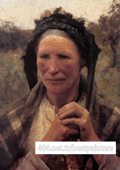 Clausen_Head_of_a_Peasant_Woman
