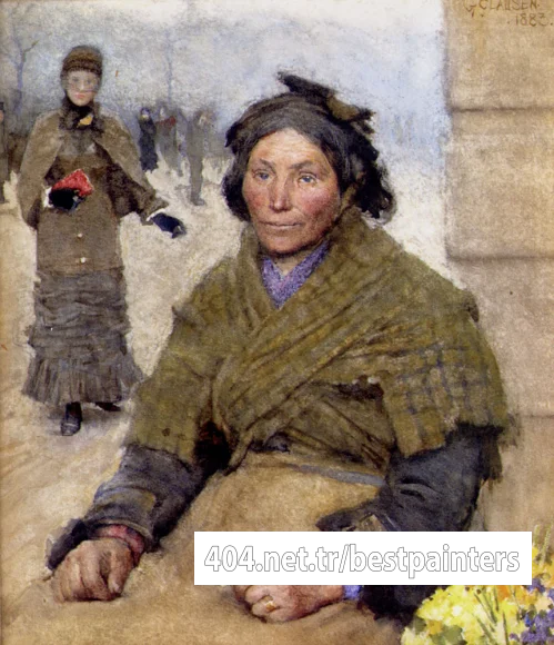 Clausen_Sir_George_Flora_The_Gypsy_Flower_Seller