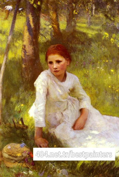 Clausen_Sir_George_Noon_In_The_Hayfield