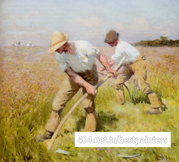 Clausen_Sir_George_The_Mowers