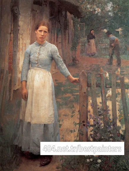 Clausen_The_Girl_at_the_Gate