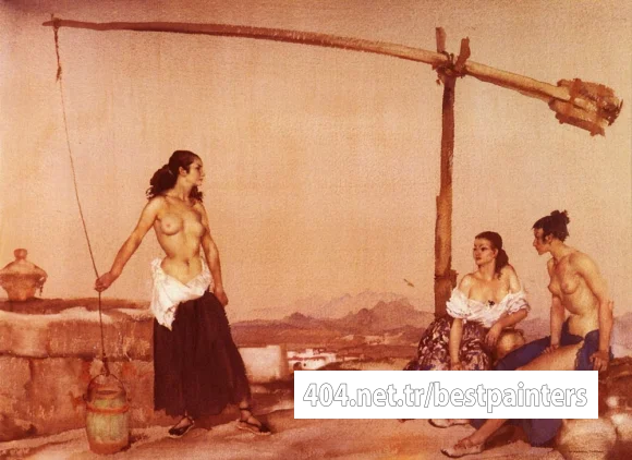 Flint_Sir_William_Russell_Disputation_At_The_Well