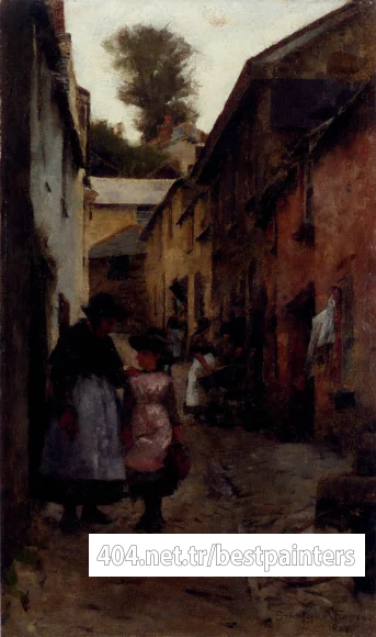Forbes_Stanhope_Alexander_A_Street_In_Newlyn