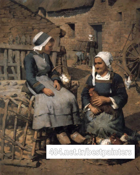 Preparations_for_Market_Quimperle_Brittany