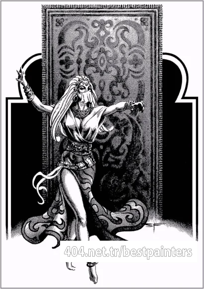 XXX_021L_Stephen_Fabian_Alien_Flesh_Plate_V