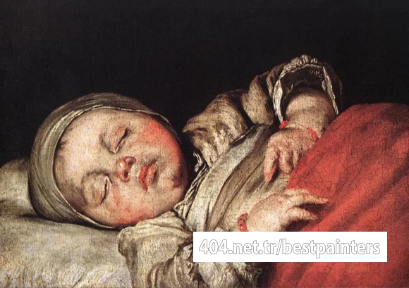 STROZZI_Bernardo_Sleeping_Child