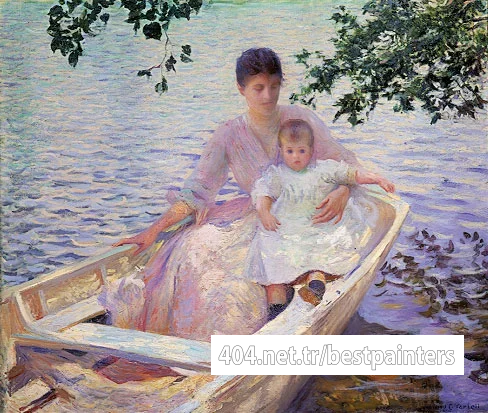 Mother_and_Child_in_a_Boat_MFA
