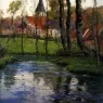 Frits_Thaulow_The_Old_Church_by_the_River