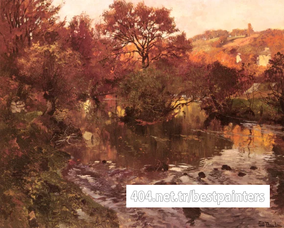 Thaulow_Frits_Golden_Autumn_Brittany