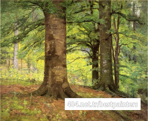 Steele_Theodore_Clement_Beech_Trees