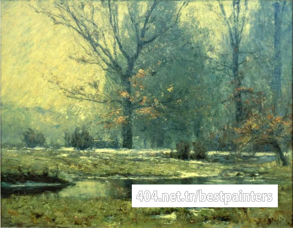Steele_Theodore_Clement_Creek_in_Winter