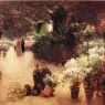 Steele_Theodore_Clement_Flower_Mart