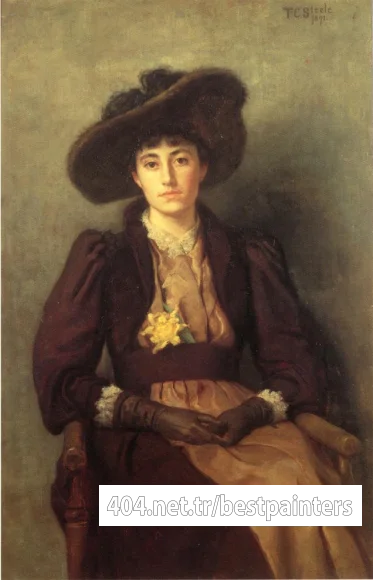 Steele_Theodore_Clement_Portrait_of_Daisy