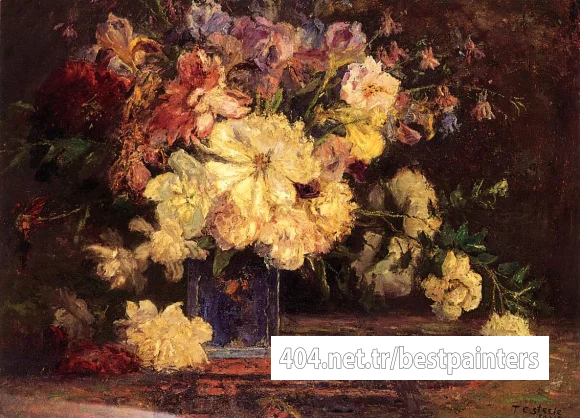 Steele_Theodore_Clement_Still_Life_with_Peonies