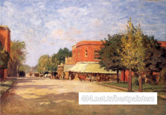 Steele_Theodore_Clement_Street_Scene
