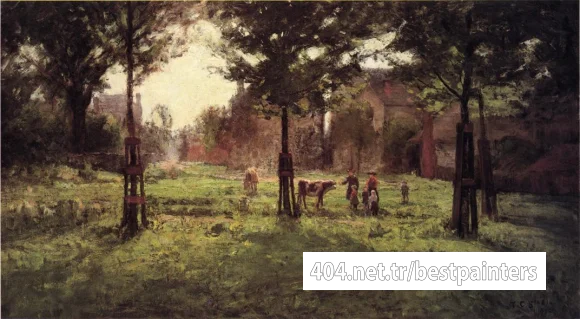 Steele_Theodore_Clement_Summer_Days_at_Vernon