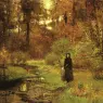 Steele_Theodore_Clement_The_Brook_in_the_Woods