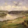 Steele_Theodore_Clement_The_Ohio_river_from_the_College_Campus_Honover
