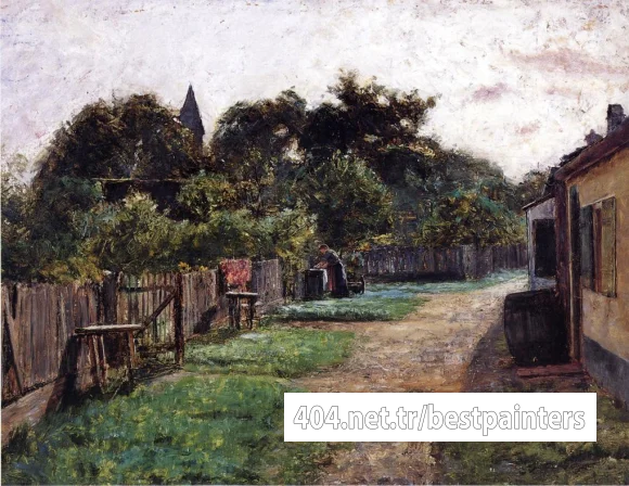 Steele_Theodore_Clement_Village_Scene2