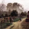 Steele_Theodore_Clement_Village_Scene