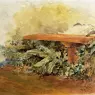 Robinson_Theodore_Garden_Bench_with_Ferns