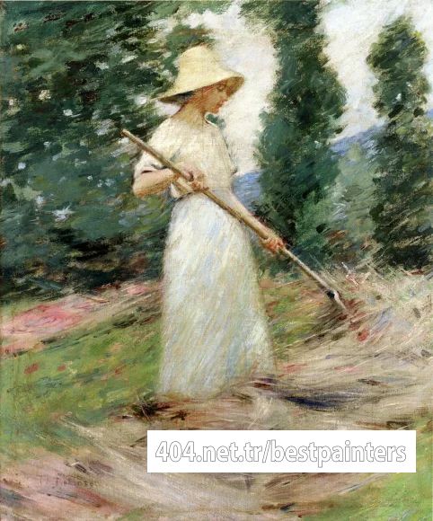 Robinson_Theodore_Girl_Raking_Hay