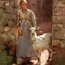Robinson_Theodore_Girl_with_Goat