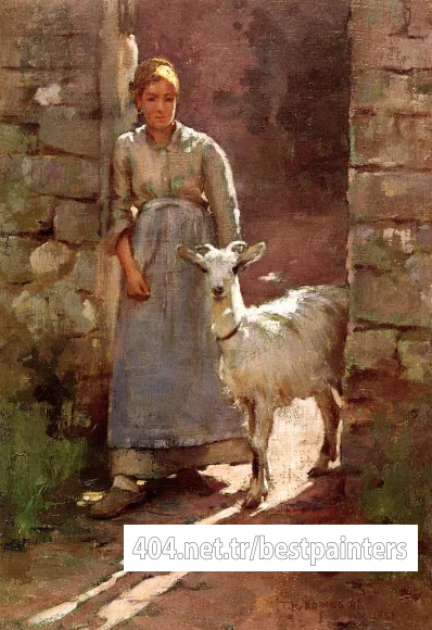 Robinson_Theodore_Girl_with_Goat