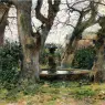 Robinson_Theodore_Italian_Landscape_with_a_Fountain