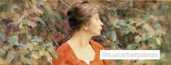 Robinson_Theodore_Lady_in_Red