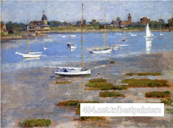 Robinson_Theodore_Low_Tide_The_Riverside_Yacht_Club