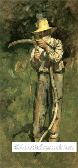 Robinson_Theodore_Man_with_Scythe