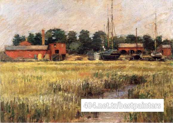 Robinson_Theodore_The_Ship_Yard