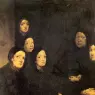 Ribot_Augustin_Theodule_At_the_Sermon