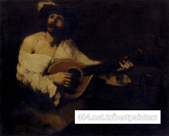 Ribot_Theodule_Augustin_The_Mandolin_Player