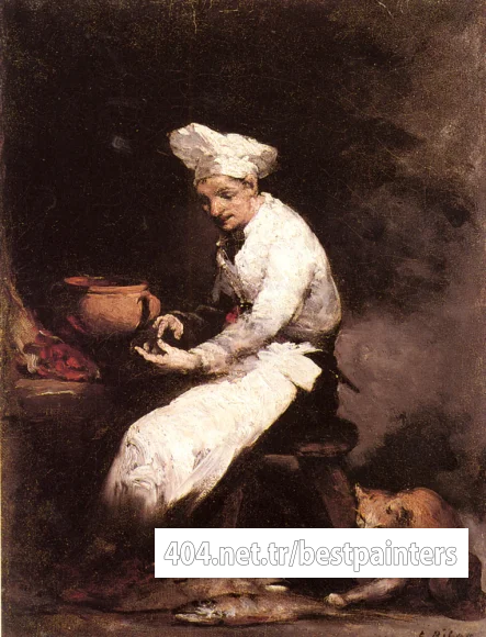 Ribot_Theodule_The_Cook_And_The_Cat