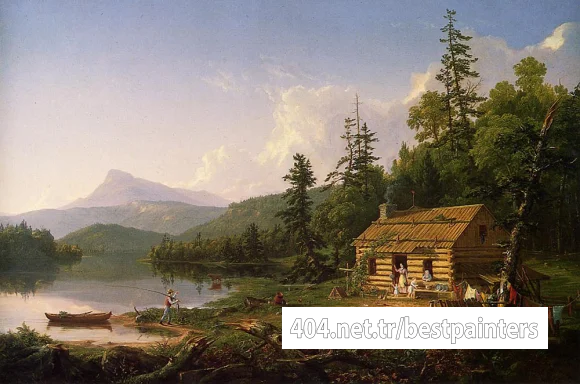 Cole_Thomas_Home_in_the_Woods