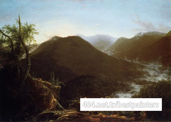 Cole_Thomas_Sunrise_in_the_Catskill_Mountains