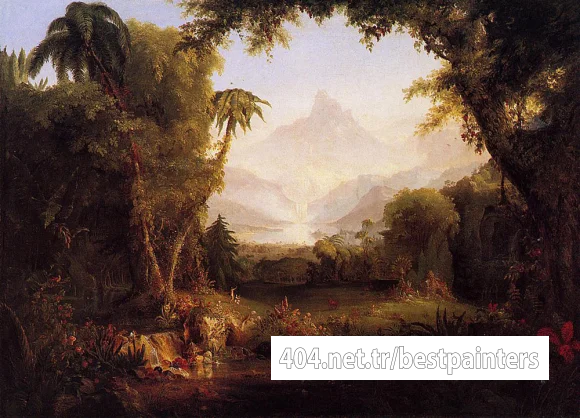 Cole_Thomas_The_Garden_of_Eden_1828