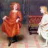 Thomas_Cooper_Gotch_TheDancingLesson