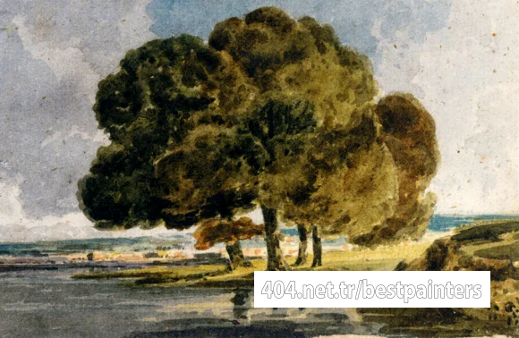 Girtin_Thomas_Trees_On_A_Riverbank