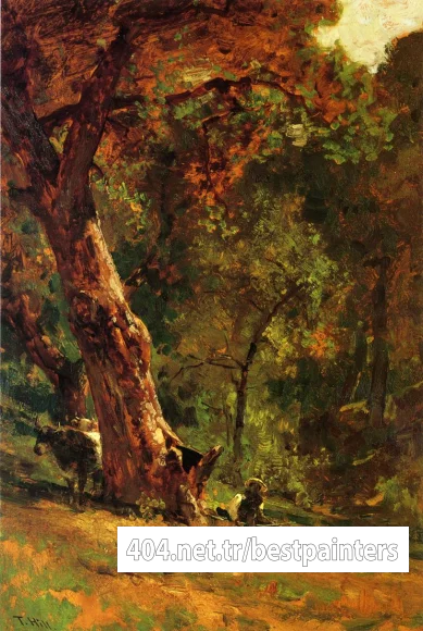 Hill_Thomas_Chinese_Man_Tending_Cattle