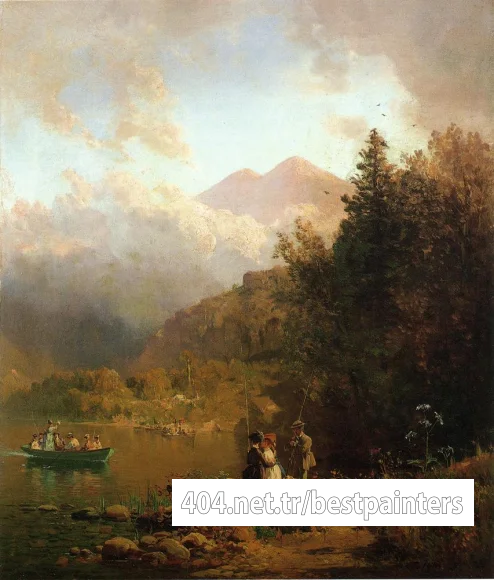 Hill_Thomas_Fishing_Party_in_the_Mountains