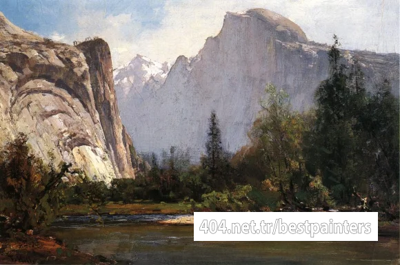 Hill_Thomas_Royal_Arches_and_Half_Dome_Yosemite