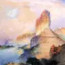 Moran_Thomas_Castle_Butte_Green_River_Wyoming