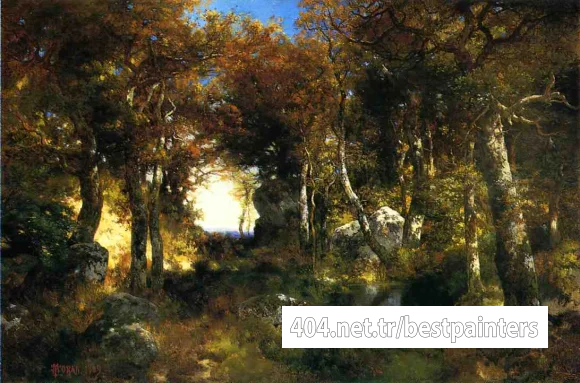 Moran_Thomas_The_Woodland_Pool
